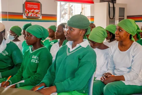 Menstrual Hygiene Corner – Government Girls Science Secondary School (GGSSS), Kuje, Abuja