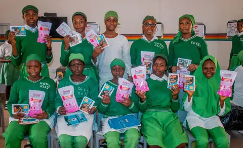 Menstrual Hygiene Corner – Government Girls Science Secondary School (GGSSS), Kuje, Abuja