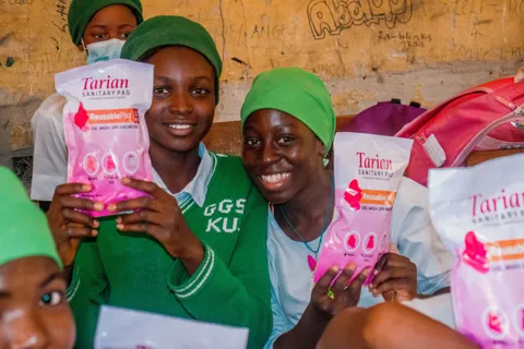 Menstrual Hygiene Corner – Government Girls Science Secondary School (GGSSS), Kuje, Abuja