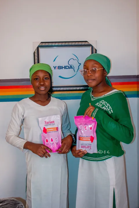 Menstrual Hygiene Corner – Government Girls Science Secondary School (GGSSS), Kuje, Abuja