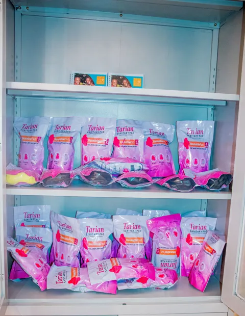 Menstrual Hygiene Corner – Government Girls Science Secondary School (GGSSS), Kuje, Abuja