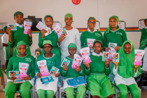 Menstrual Hygiene Corner – Government Girls Science Secondary School (GGSSS), Kuje, Abuja