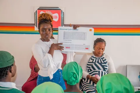 Menstrual Hygiene Corner – Government Girls Science Secondary School (GGSSS), Kuje, Abuja