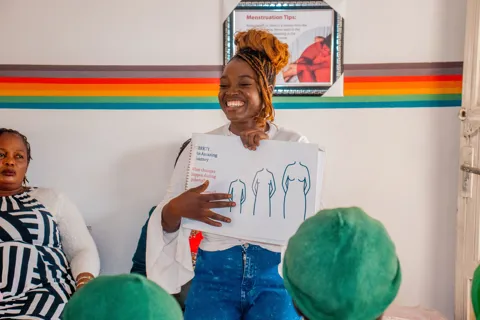 Menstrual Hygiene Corner – Government Girls Science Secondary School (GGSSS), Kuje, Abuja
