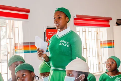Menstrual Hygiene Corner – Government Girls Science Secondary School (GGSSS), Kuje, Abuja
