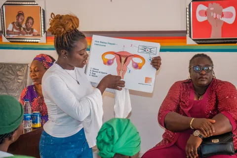 Menstrual Hygiene Corner – Government Girls Science Secondary School (GGSSS), Kuje, Abuja