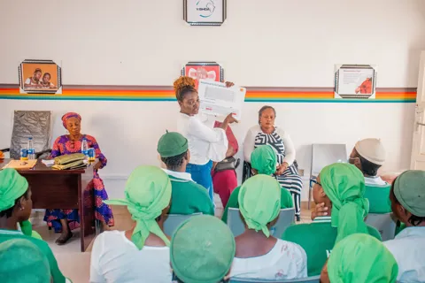Menstrual Hygiene Corner – Government Girls Science Secondary School (GGSSS), Kuje, Abuja